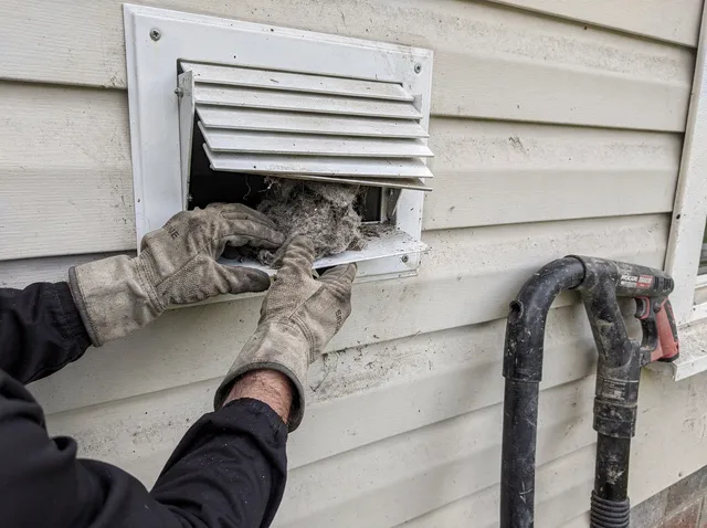 Dryer Exhaust Vent Cleaning in Weston