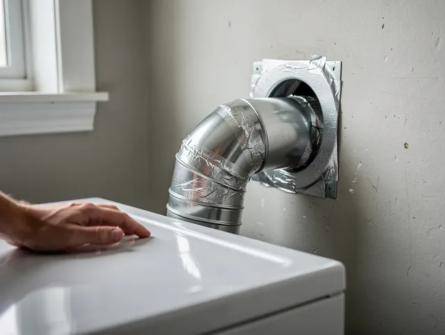 Weston Dryer Vent Cleaning expert performing professional dryer vent repair and installation in Weston