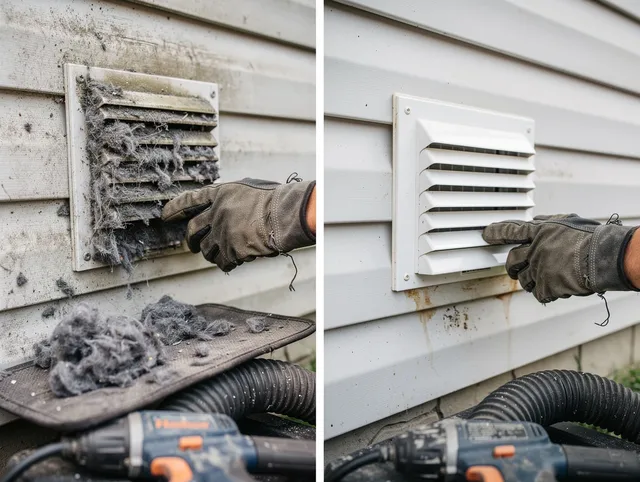 Residential dryer vent cleaning by Weston Dryer Vent Cleaning in Weston